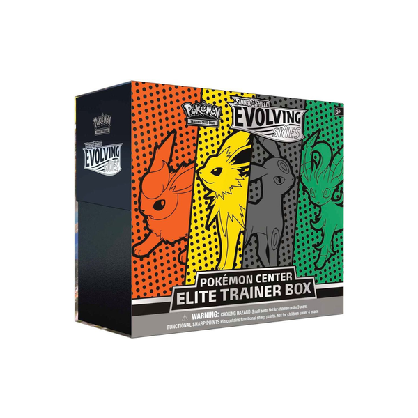 Evolving Skies Pokemon Center Elite Trainer Boxx