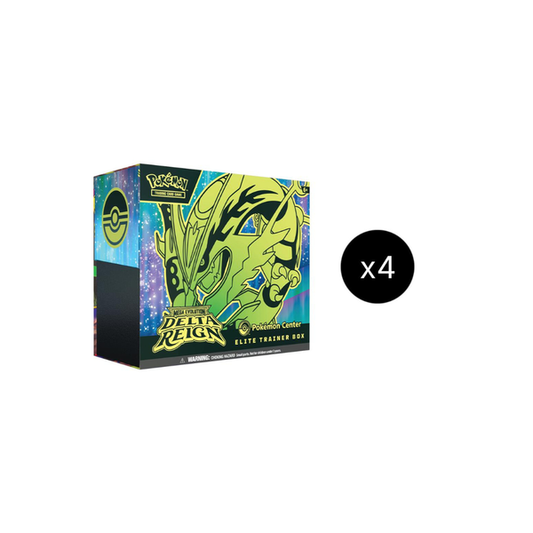 Delta Reign Pokemon Center Elite Trainer Box Case